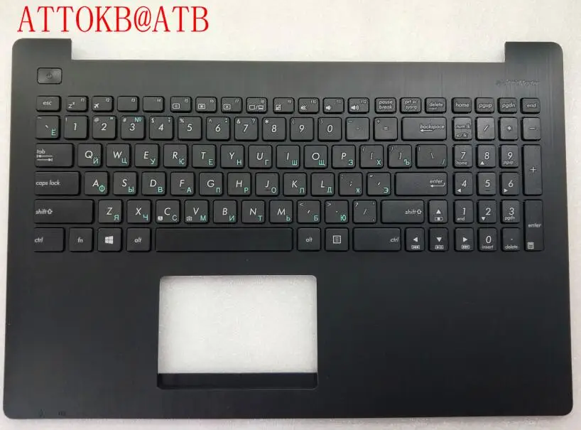 Русская клавиатура для ноутбука ASUS X503 X503M F503 X553 X553M X553MA K553M K553MA F553M F553MA topcase с крышкой C - Цвет: Черный