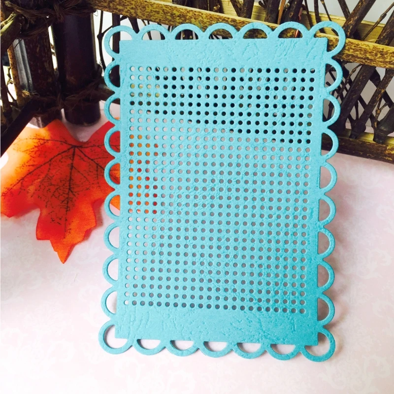 

Rectangular Embroidery Cutting Dies Stencil DIY Scrapbooking Album Paper Card
