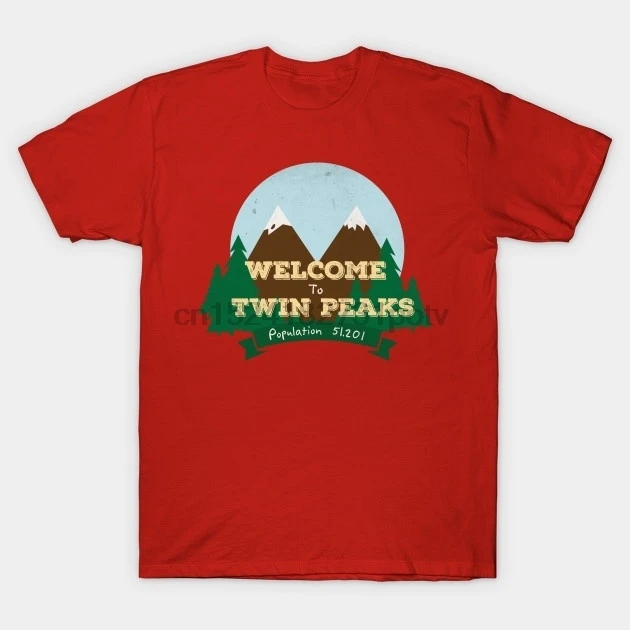 

Welcome to Twin Peaks T-Shirt men's fashion T-shirt