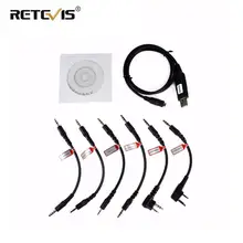 USB Кабель для программирования Retevis 6 в 1 кабель TYT Baofeng UV5R Bf888S RT5R