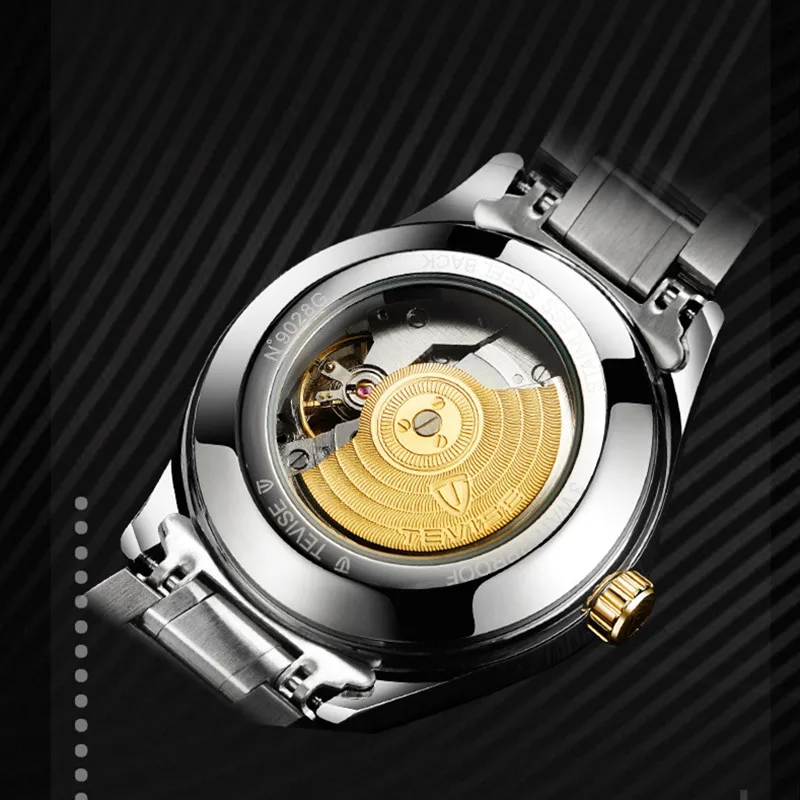 2019 New Famous Brand Fashion Personality Waterproof Dress Watch Men Automatic Mechanical Wrist Watches relogio masculino