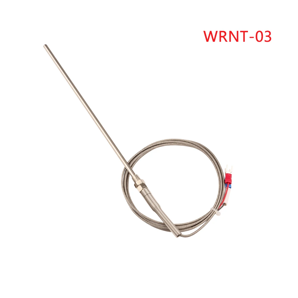 

WRNT-03 Imitation Imported K Type Thermocouple with 200mm Probe Oven Thermal Resistance Temperature Sensor