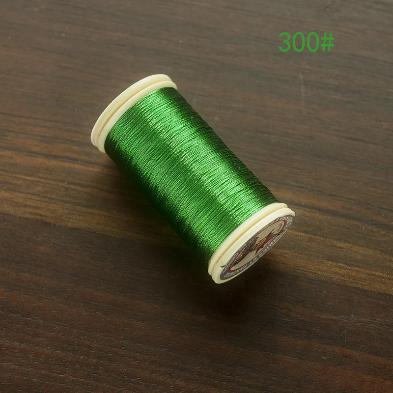 Ограниченная по времени французская вышивка бисером материал металлическая вышивальная линия Sajou Au Chinois 19 цветов металлическая нить - Цвет: see chart