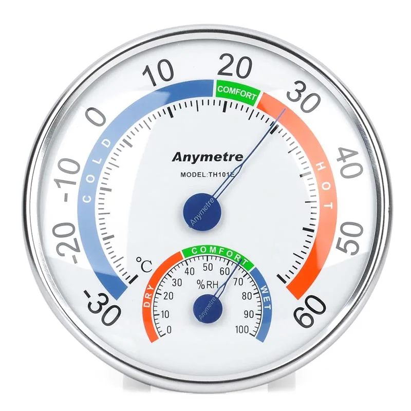 Измеритель влажности и температуры Anymetre гигрометр для дома|household hygrometers|indoor