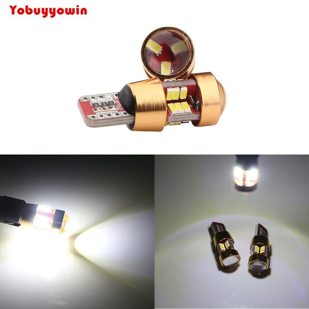 T10 2825 168 W5W Samsung Chips 3014 27SMD White 6000K Canbus Error Free LED Parking Backup Light Bulb | Автомобили и мотоциклы