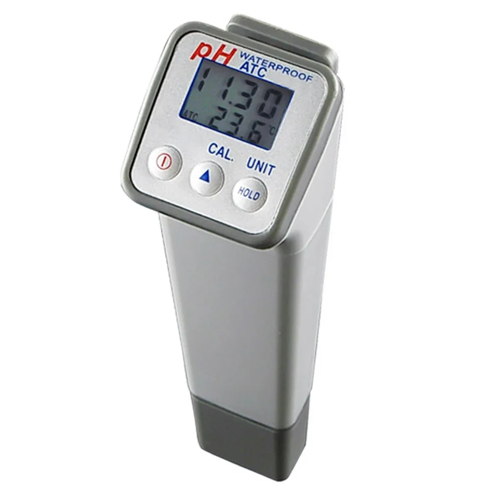 Splashproof Digital PH Meter Temperature High Accuracy +/ 0.05PH with