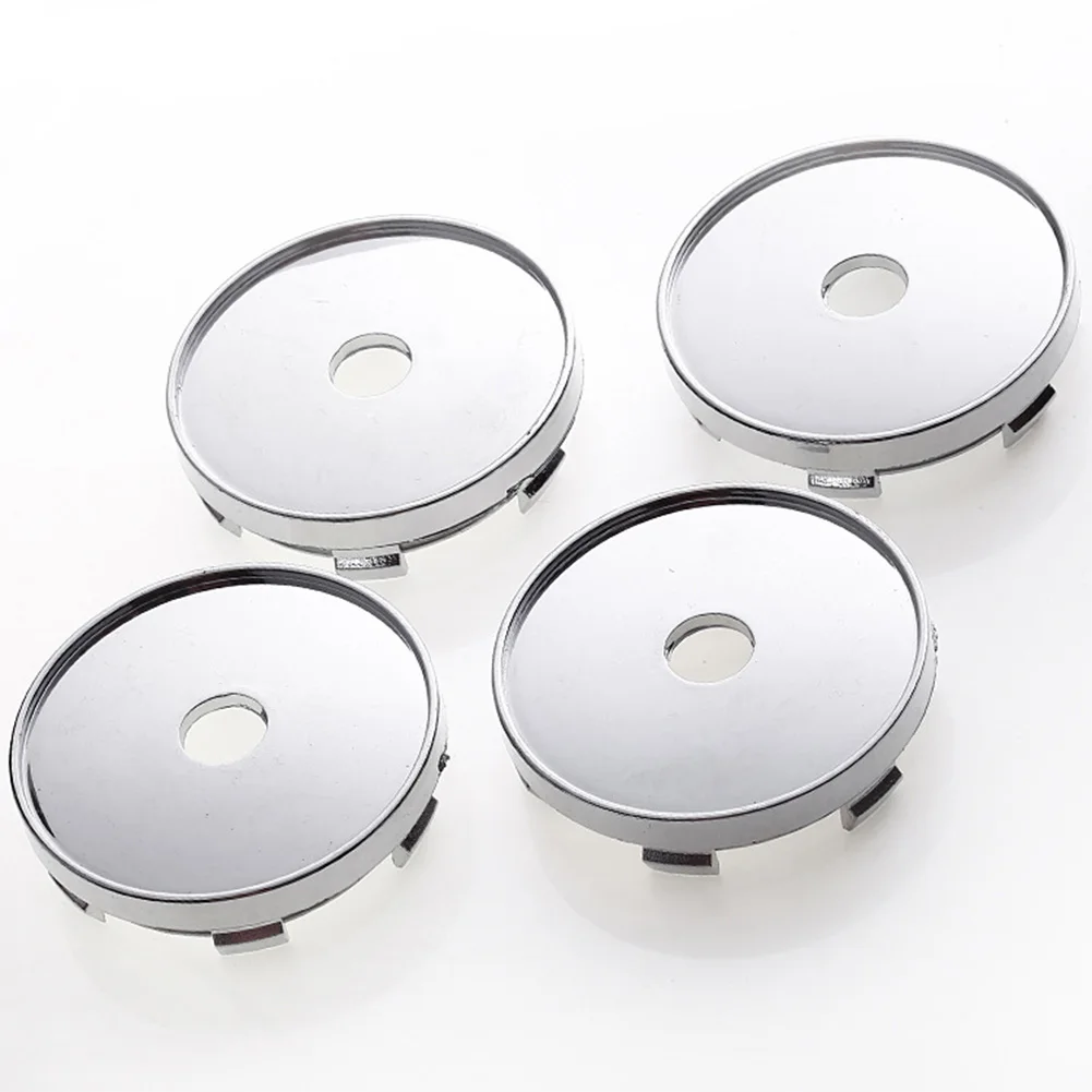 

4Pcs Dust Corrosion Universal Auto Simple Parts 60mm Wheel Center Cap Hub Cover Replacement Protective Car Vehicle Mini