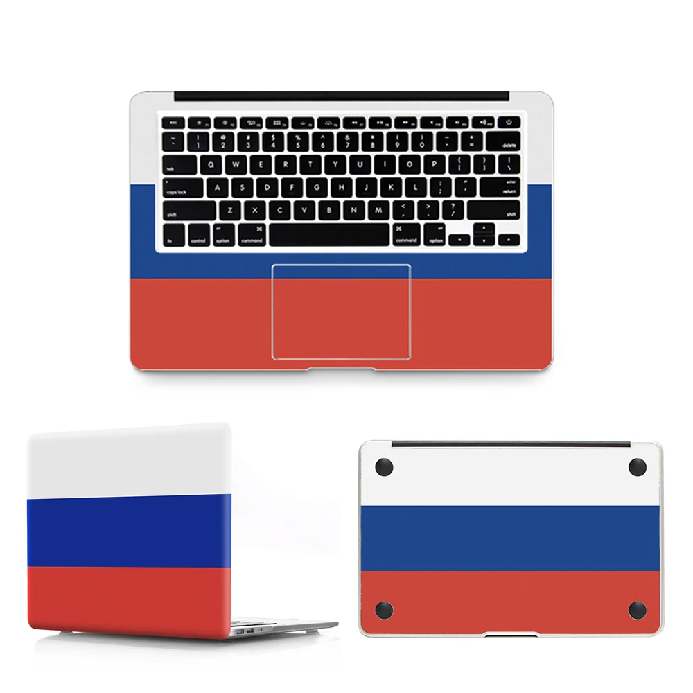 HRH 3 в 1 флаг полное тело виниловая кожа Обложка Наклейка для Macbook защитный чехол Нижняя крышка для Macbook Air Pro 11 12 13 15 дюймов кожа