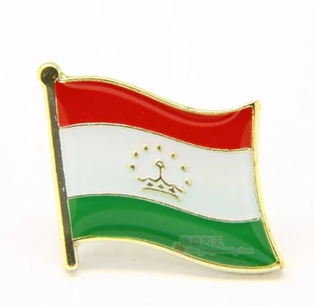 

National Flag Metal Lapel Pin Flag Pin Tajikistan