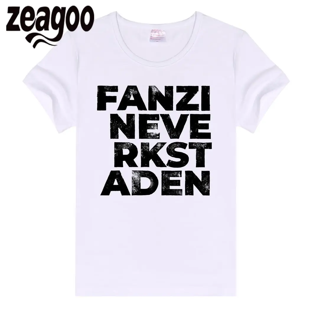Zeagoo короткие Повседневное одноцветное Plain Crew Neck Slim Fit Мягкий Для женщин рукавами