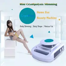 Мини криопад для домашнего использования крио портативная машина для замораживания жира антифриз криопад домашний аппарат для похудения липо машина для похудения DHL