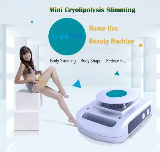  Mini CryoPad Home Use Cryo Portable Fat Freezing Machine Antifreeze Cryopad Home Slimming Machine L