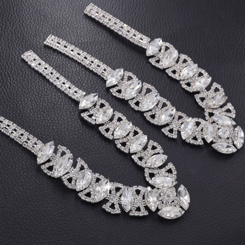 Rhinestone sewing shoes appliques (2)
