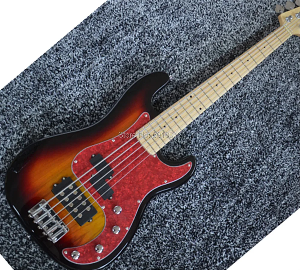 

free shipping 5string P bass guitar can produce customized in accordance with the requirements, factory wholesale and retail