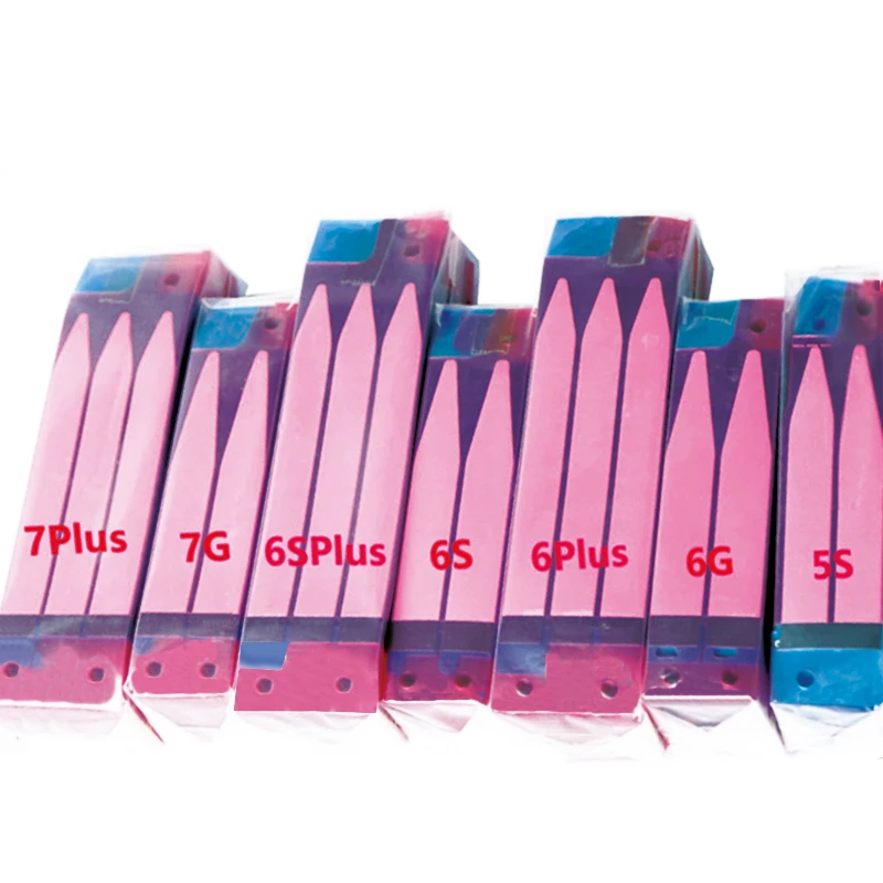 

10pcs Battery Adhesive Sticker for iPhone 6 6S Plus 7 8 Plus X XR XS MAX 5 5S 3M Double Tape Pull Trip Glue Replacement Parts