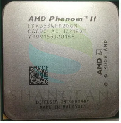 Процессор AMD Phenom II X2 B53 X2 B53 2,8 GHz двухъядерный процессор HDXB53WFK2DGM 80W Socket AM3 938pin