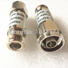 1 шт. 2 Вт N аттенюатор N famle женский DC-3GHz 50ohm 6 дБ