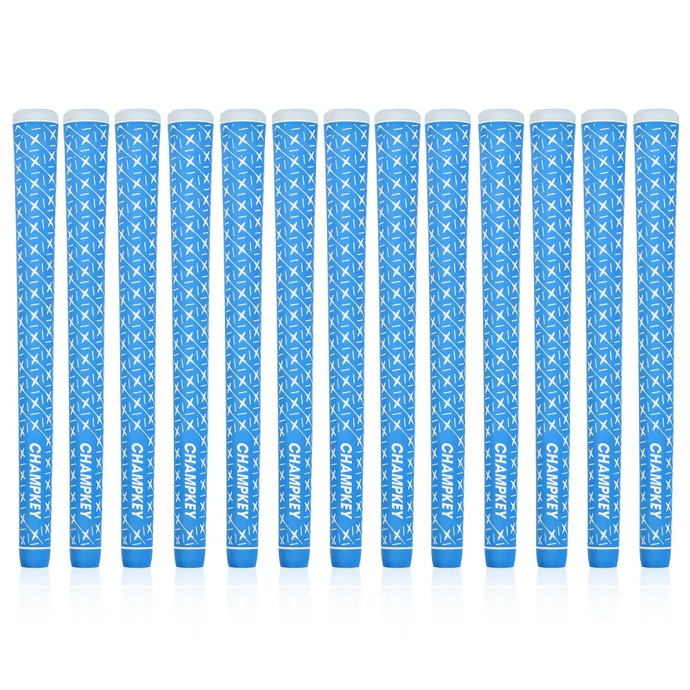New 13PCS/Set Champkey X-Grip Light Blue Rubber Golf Grips Standard and Midsize- Super Stability Golf Club Grips Free Shipping New 13PCS/Set Champkey X-Grip Light Blue Rubber Golf Grips Standard and Midsize- Super Stability Golf Club Grips Free Shipping
