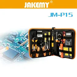 JAKEMY JM-P15 17 в 1 Профессиональная паяльник костюм для сетей вопрос Портативный ручной инструмент наборы для электроники ремонт