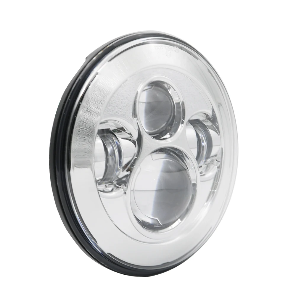 Super Thin 7 Inch LED Headlights 7 LED Headlight H4 Hilow Beam Auto Headlight For Jeep Puch Kenworth Nissan Suzuki Samurai (12)