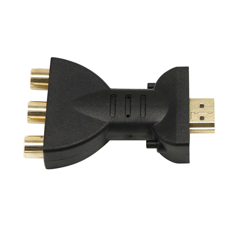 HDMI к RCA видео аудио адаптер HDMI к 3 RGB RCA позолоченный AV компонентный преобразователь 720P 1080P цифровой сигнал для HDTV DVD