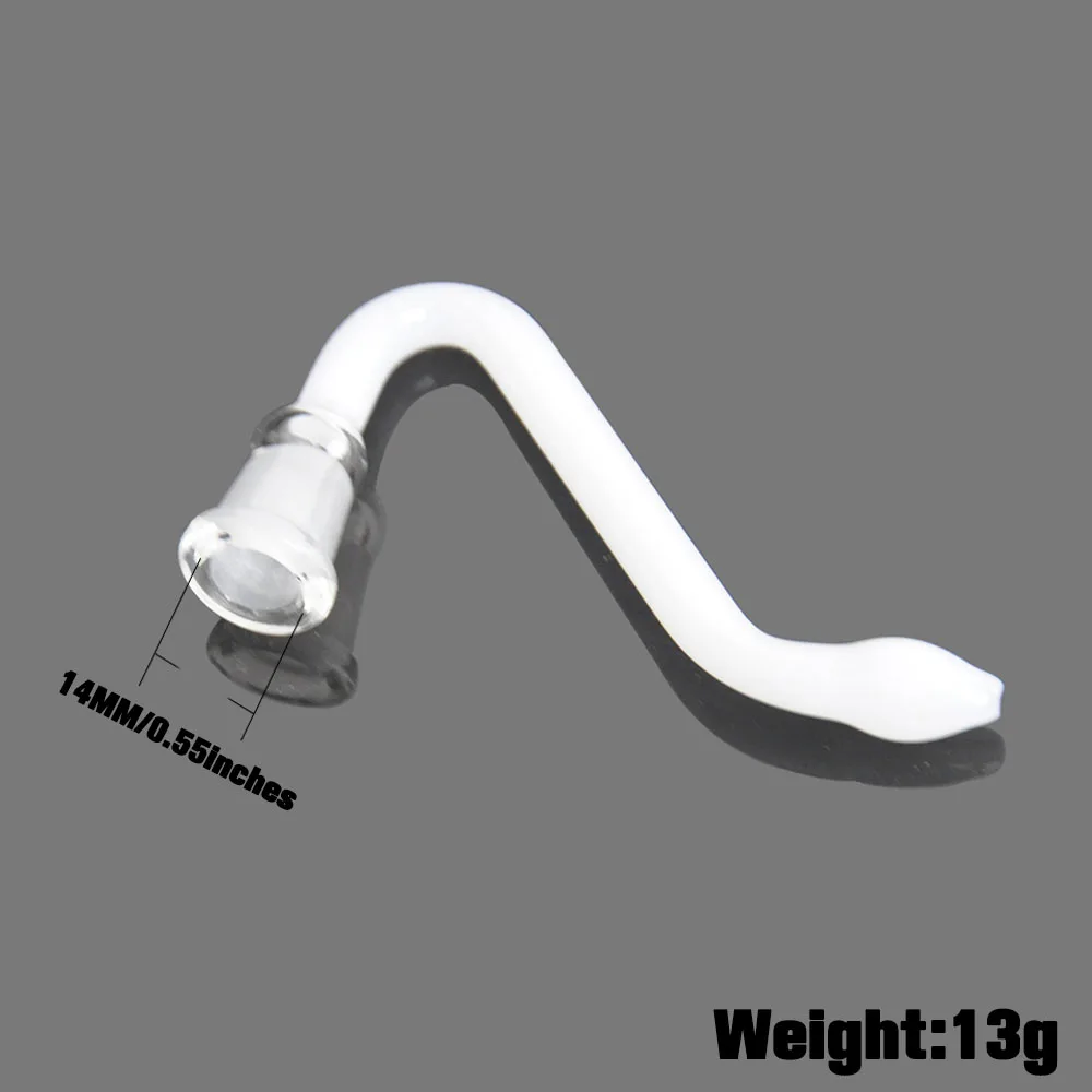 COURNOT Joint 14MM Female Joint Glass Downstem Diffuser Glass Down Stem Adapter for Glass Banger Smoking Water Pipes Accessories