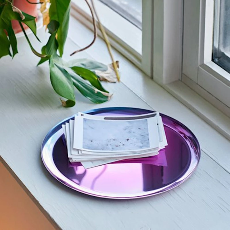 rainbow titanium plates