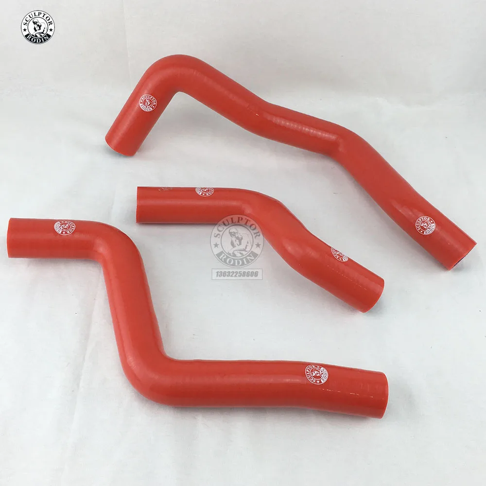 Silicone Radiator Hose Kit For MAZDA RX-8 RX8 1.3L SE3P 13B-MSP R2 2003-2008  (3PCS) red/blue/black