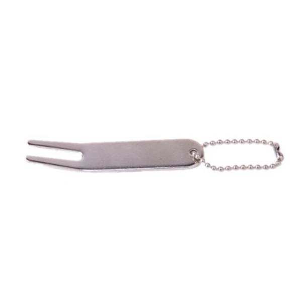 Golf Green Divot Fork Curved Spit Accessories (Silver) | Спорт и развлечения