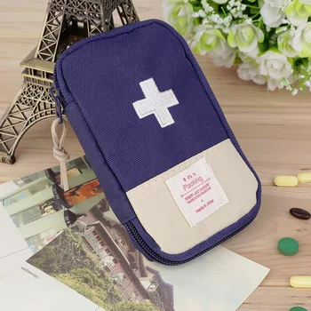 

Mini Empty outdoor camping first aid kit Emergency Medicine Bag Emergency Drugs Portable Medical Package 3 Colors Optional