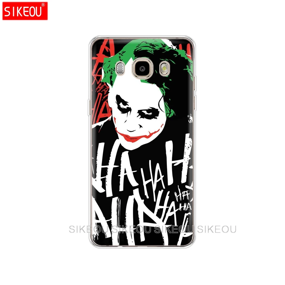 Силиконовый чехол для телефона Samsung Galaxy J1 J2 J3 J5 J7 MINI 2016 2015 prime The Dark Knight Joker|Бамперы| |
