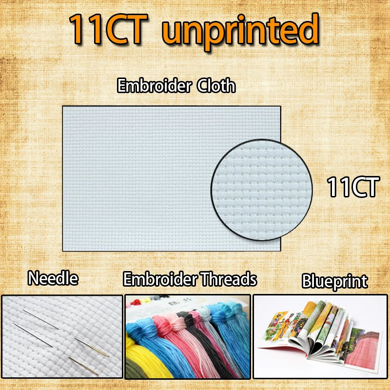 &quotКороль монстров&quot Тигр животных Декор Счетный Печать на холсте DMC Вышивка