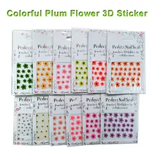 12 Styles DIY Nails Art Stickers Water Transfer Nail Sticker And Decals 3D Nail Water Foil Sticker Manicure Tips Free Shipping