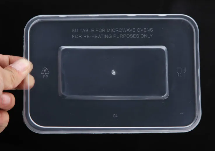 Microwavable контейнеры для готовки еды с крышками ясные 10paks