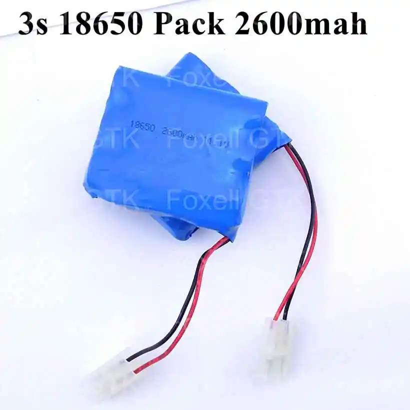 free shipping 11.1v 18650 2600mah li-ion rechargeable battery pack 18650-3S lithium battery for Bee amplifiers Speaker led toys (2)