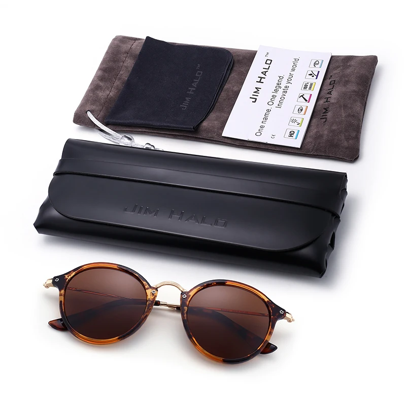 Chicago Retro Polarized Round Sun glasses