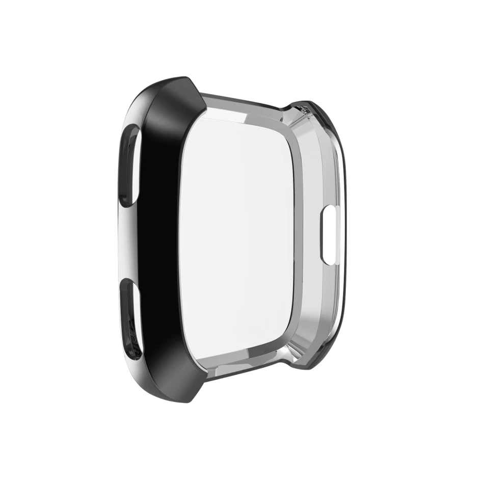 Покрытие ТПУ защитный силиконовый чехол для Fitbit Versa Полный Чехол для экрана чехол Smartwatch мягкий тонкий ультра-тонкий корпус