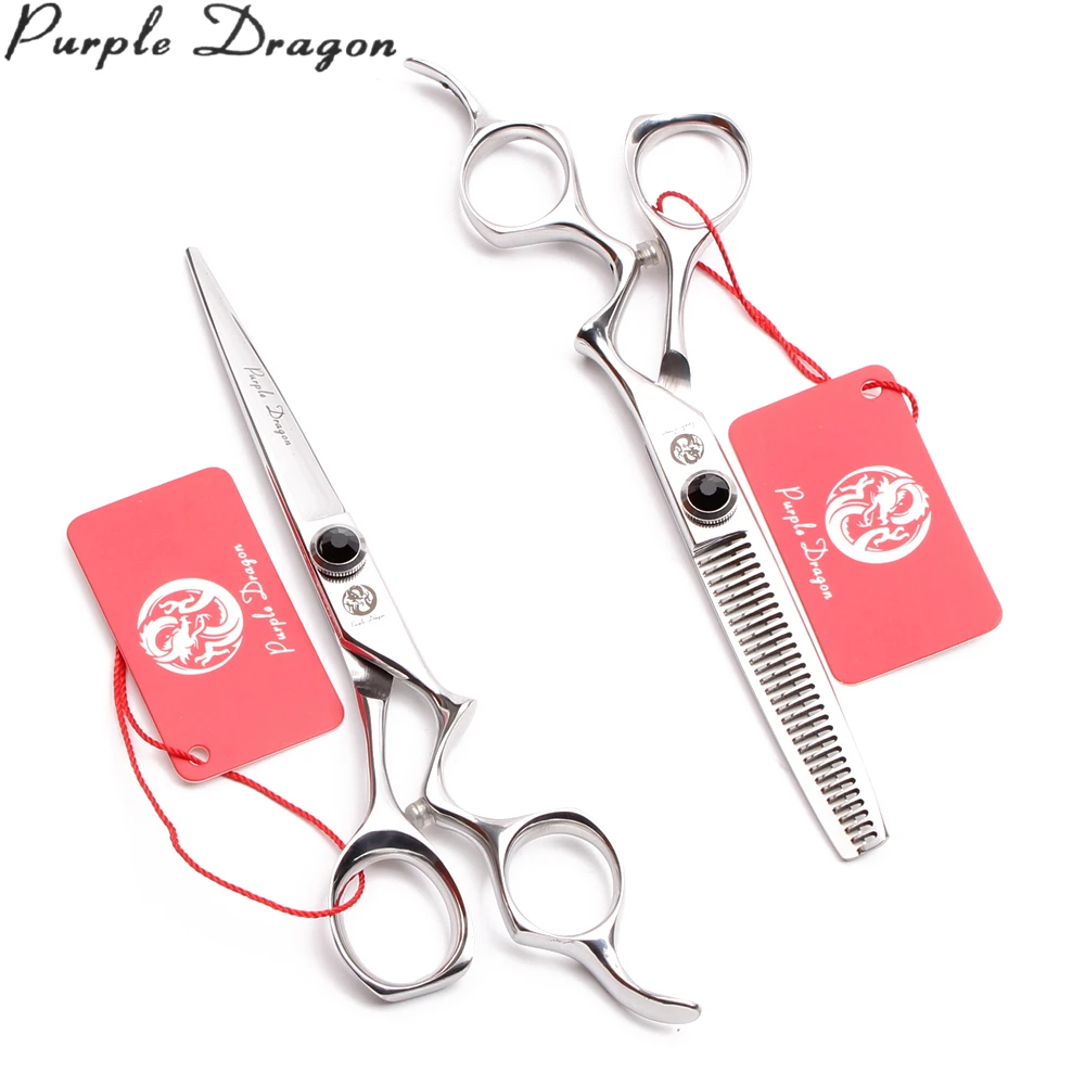 

5.5" 6" 440C Silver Straight Scissors Thinninng Shears Dogs Shears Animal Shears Puppy Grooming Scissors Pets Scissors Set Z9016
