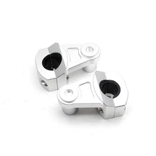 7/" 22 мм и 1-1/8" 28 мм мотоциклетный алюминиевый руль стояки бар зажим Универсальный для Honda Yamaha Suzuki Kawasaki BMW на заказ