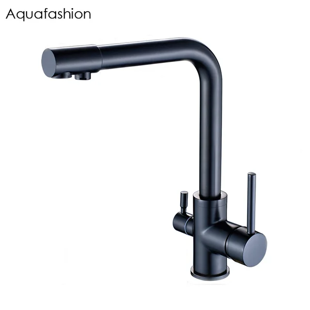 Miscelatore da cucina Nero Cucina Filtro Acqua Rubinetti Potabile ... Miscelatore da cucina Nero Cucina Filtro Acqua Rubinetti Potabile ...