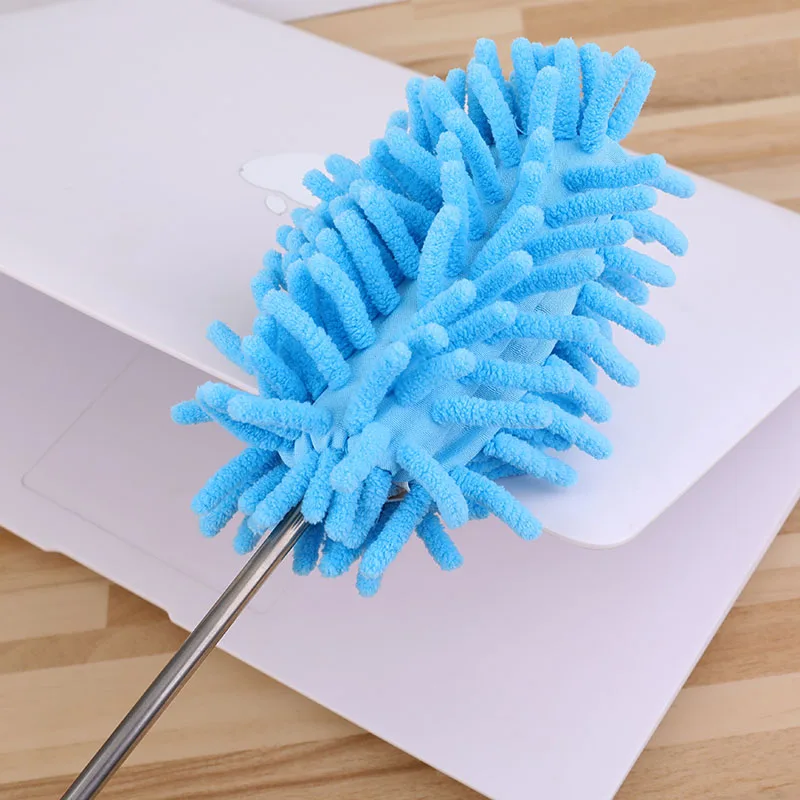 1 Piece Chenille Retractable Microfiber Metal Handle Dust Cleaner Window Cleaner For Home Car Household Items Cleaning Tool 1 Piece Chenille Retractable Microfiber Metal Handle Dust Cleaner Window Cleaner For Home Car Household Items Cleaning Tool