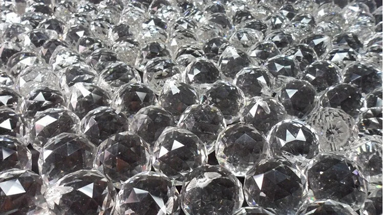 Cristais para Lustres de Cristal Gotas de Cristal para Lustre Peças para Peças de Decoração de Cristal Frete Grátis Milímetros Facetado Bola Pendurado 30 4 de cristal facetado bola pendurado gotas de