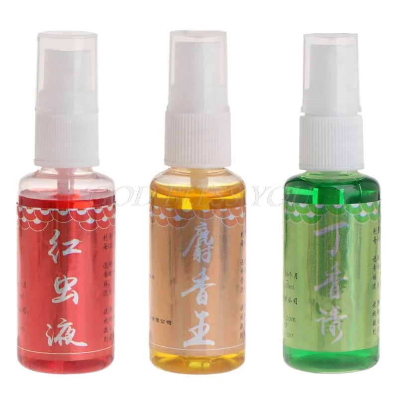 

Carp Fishing Bait Spray 30ml Attractant Smell Additive Flavor Liquid Concentrate