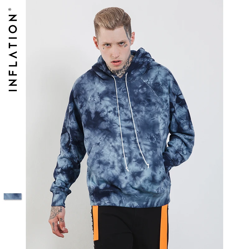dyed hoodie mens