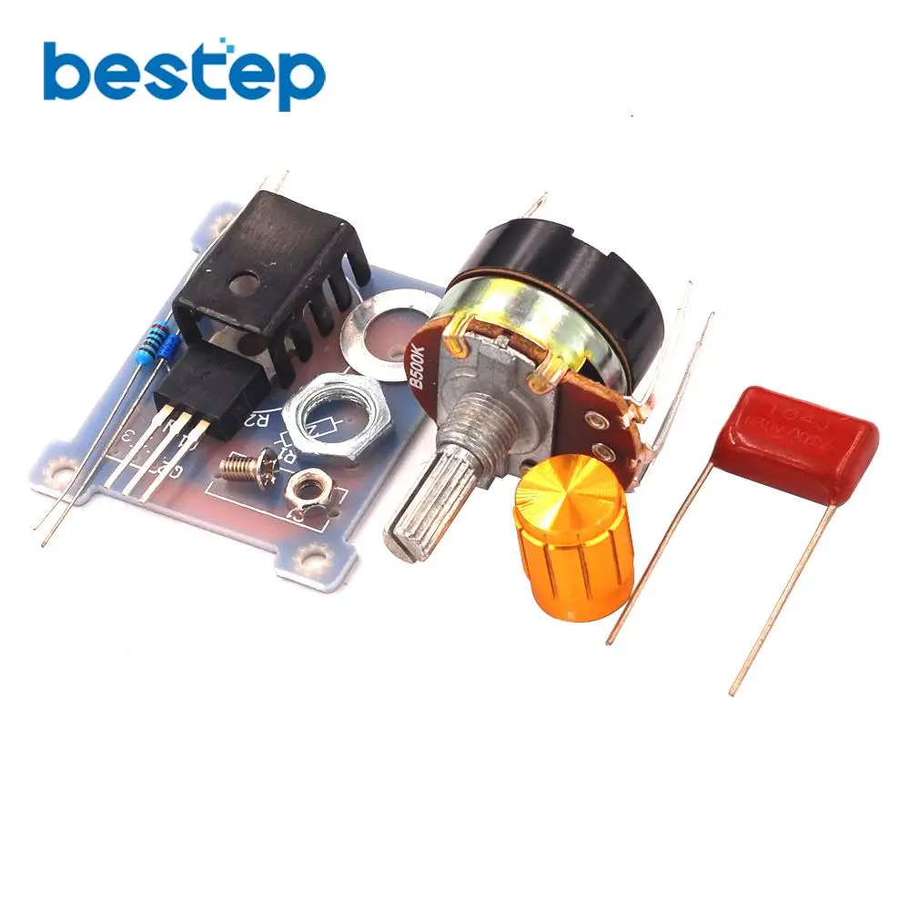220V 500W Dimmer Thermostat Regulator Infinitely Variable BT136 Speed Governor