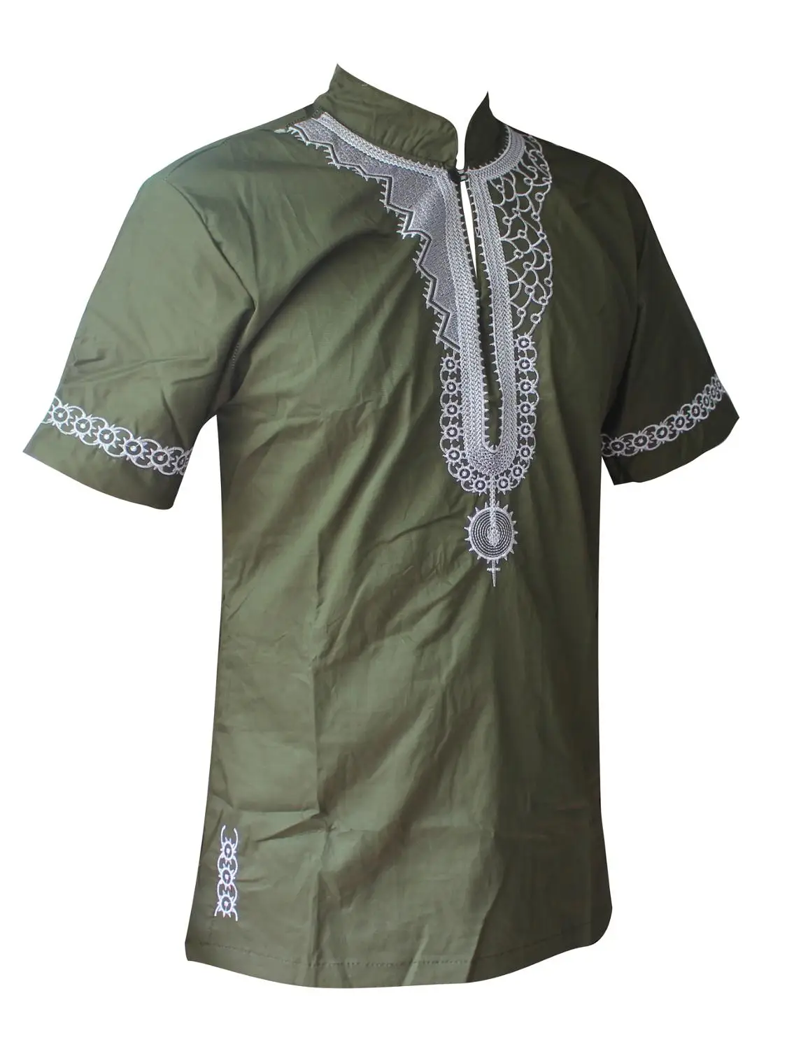 Летняя мужская Повседневная футболка Dashikiage с вышивкой Кванзаа