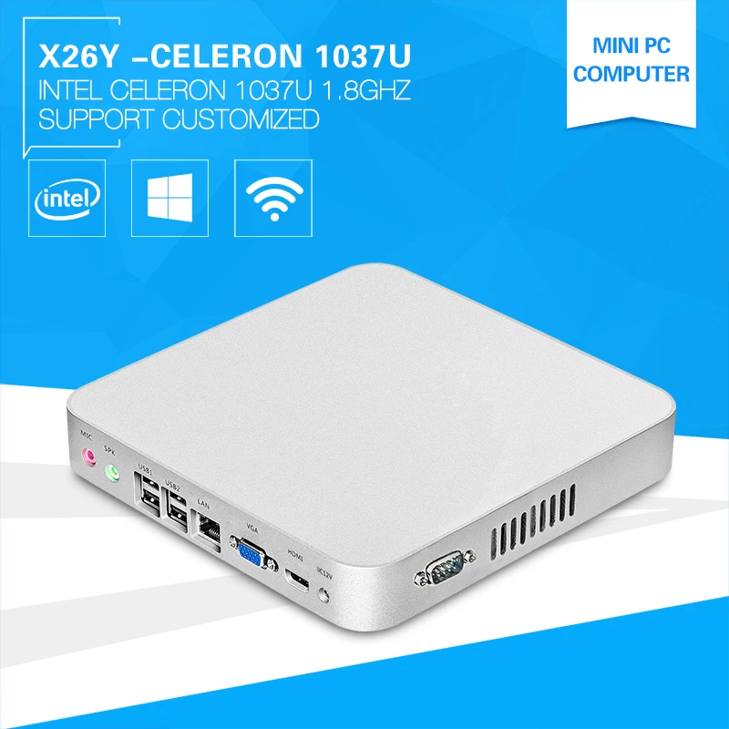Lowest Price XCY Wholesale Mini Computer X-26Y 1037u Fanless Thin Client Embedded Audio Video Theater Displaying Machine Lowest Price XCY Wholesale Mini Computer X-26Y 1037u Fanless Thin Client Embedded Audio Video Theater Displaying Machine