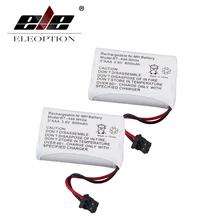 ELEOPTION 2 шт./лот Новинка BT-446 3,6 V 800 мА/ч, металл-гидридных или никель Перезаряжаемые Батарея BT446 BT-1005 беспроводной домашний телефон Батарея