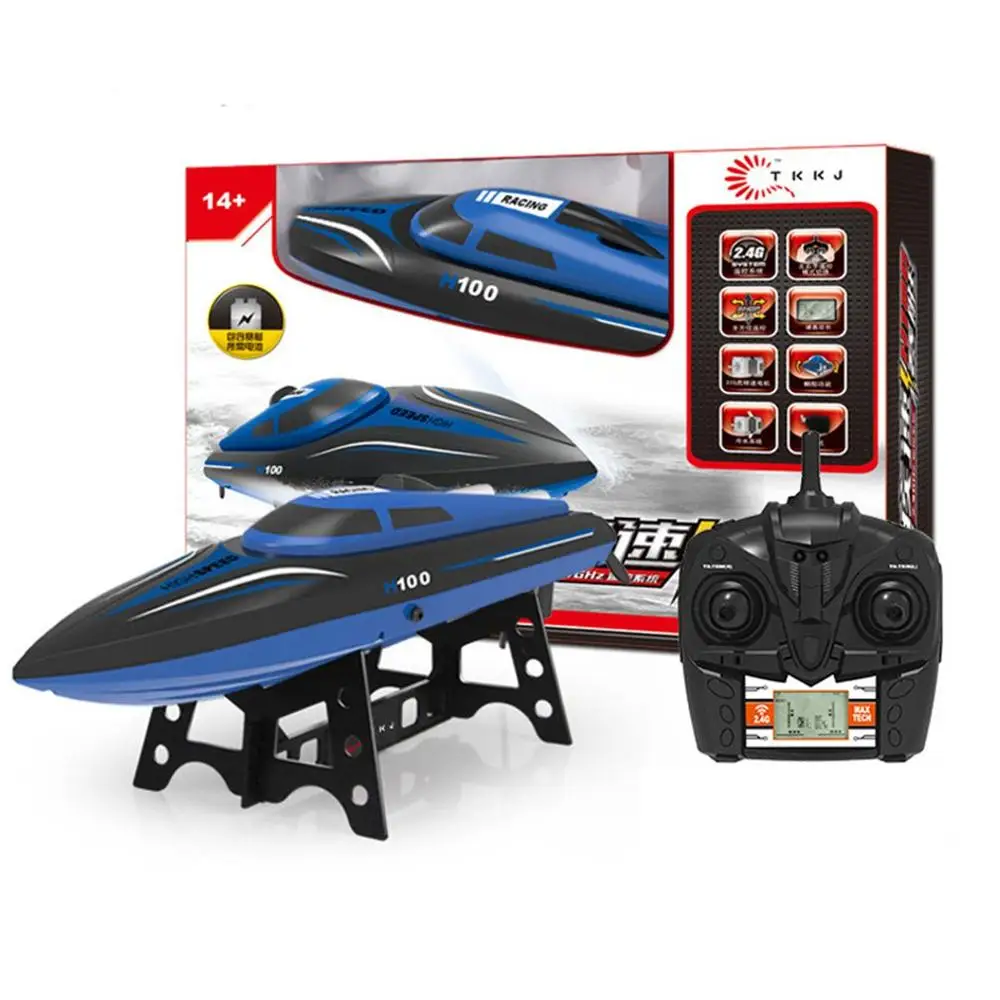 

2.4G Remote Control High Speed Speedboat Competitive Simulation Ship Model Children'S Water Electric Toy
