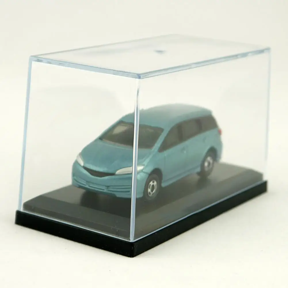 Акриловый чехол RCtown для автомобиля масштаба 1:64 пыленепроницаемый черный корпус